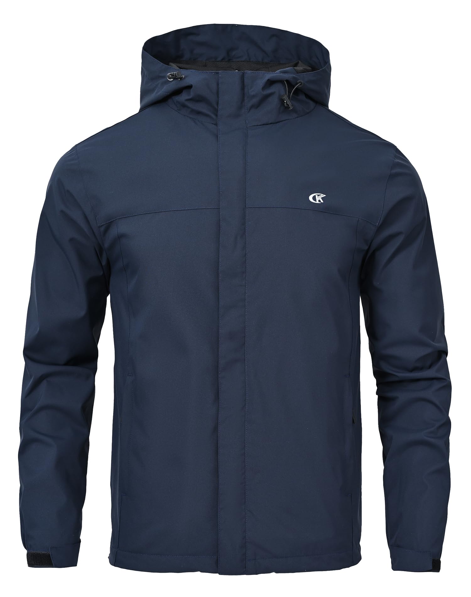 Huayuzh Jacke Herren Softshelljacke Wasserdichte Atmungsaktiv Winddichte Regenjacke Leichte mit Kapuze Laufen Wandern