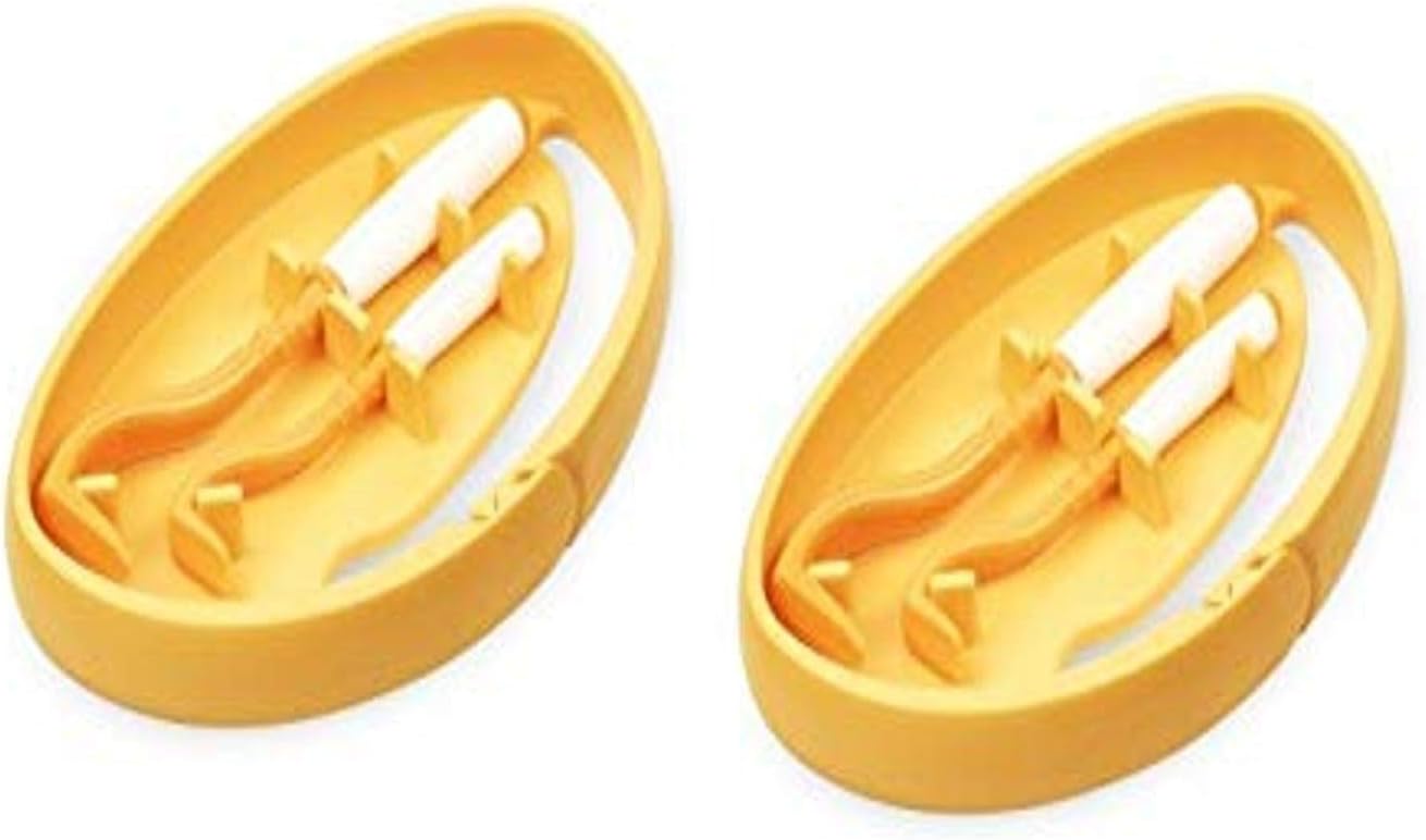 Tick Twister Tick Remover Set with Small & Large Silicone Handle, Assorted Colors