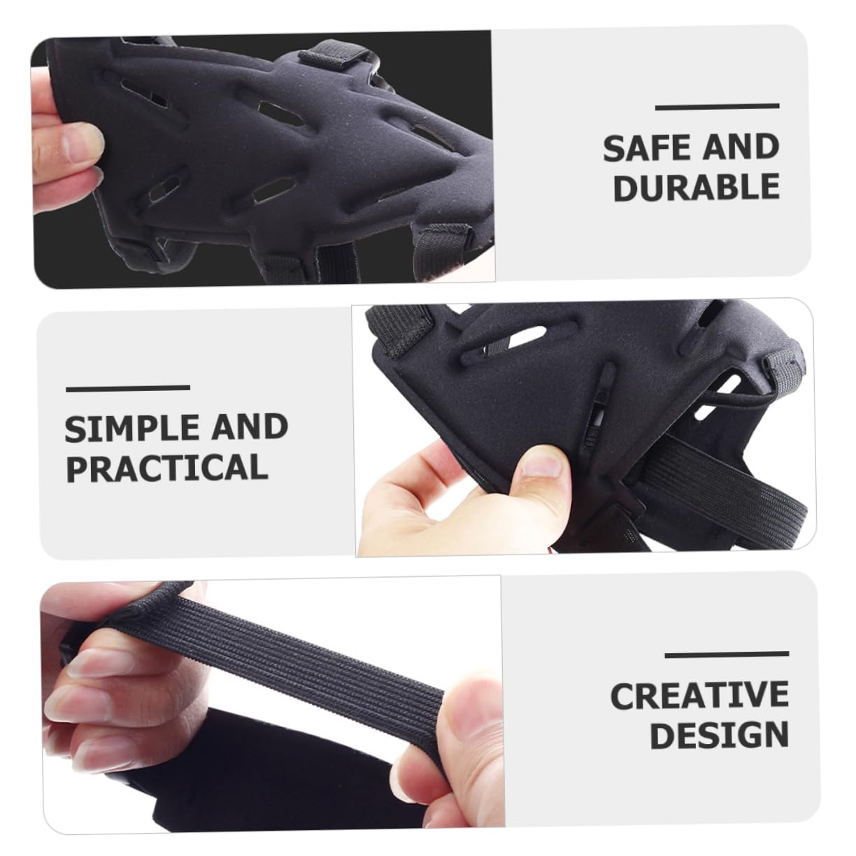 LIOOBO Arm Guard Lightweight Elastic Fit Forearm Protectors for Adults Training Supplies