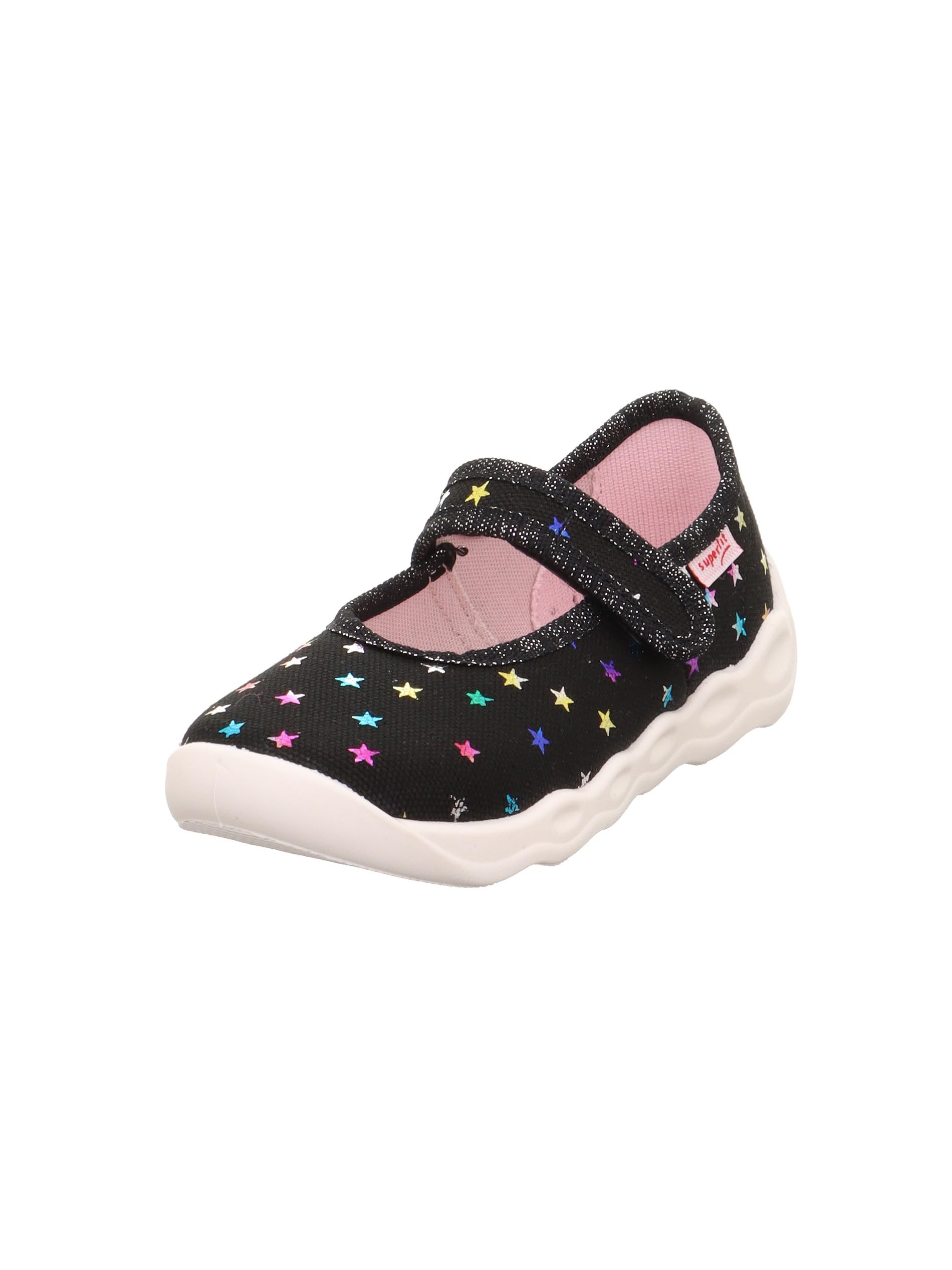 Superfit Girls' Bubble Slippers 1-006271 Slippers, Black 0030, 23 EU
