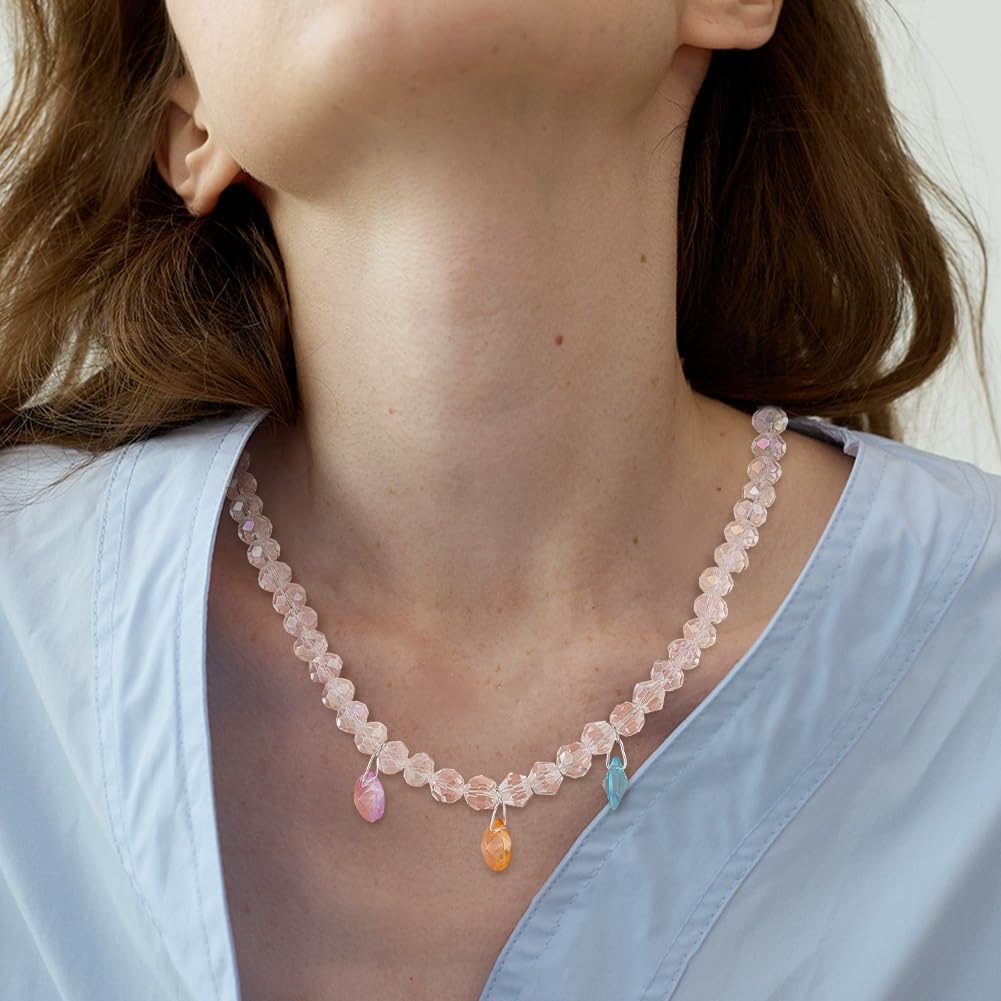 BENECREAT 20Pcs 925 Sterling Silver Pinch Bails Connectors Triangle Clasps Pendant Pinch Clip Clasp Bail for Jewelry Findings Charms Necklace Bracelets Making, 7x5x0.5mm - Image 6