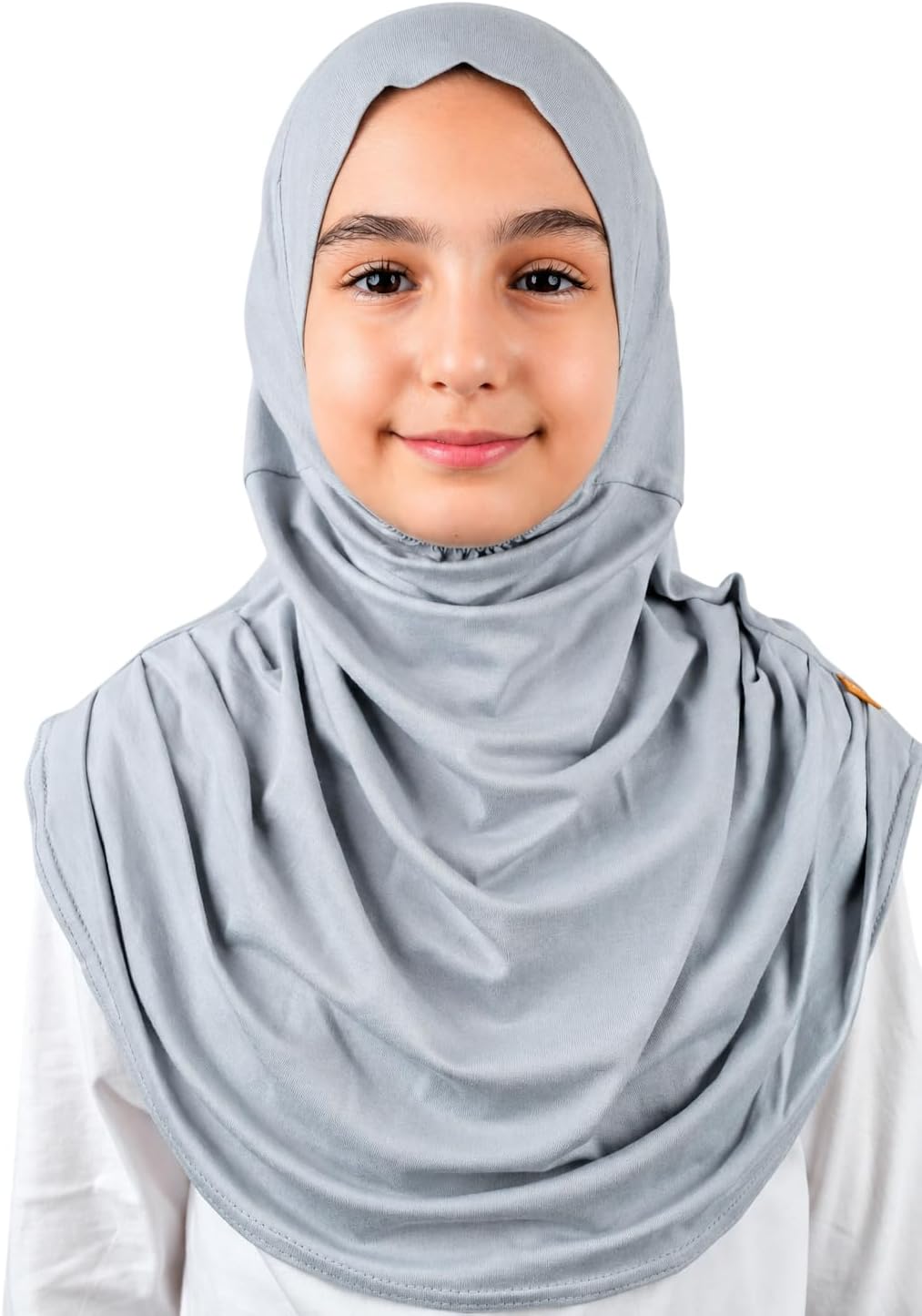 ihvan online, Easy To Wear Hijab for Girls, Soft Viscose One-Piece Instant Headscarf for Kids, Daily Wear & Prayer & Travel