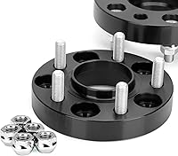 Vista 8 de KSP - Espaciador de rueda de brújula de 5 x 4.5 pulgadas, espaciadores de neumáticos de 1 pulgada compatibles con Je/ep Patriot Ford Fusion Escape 5