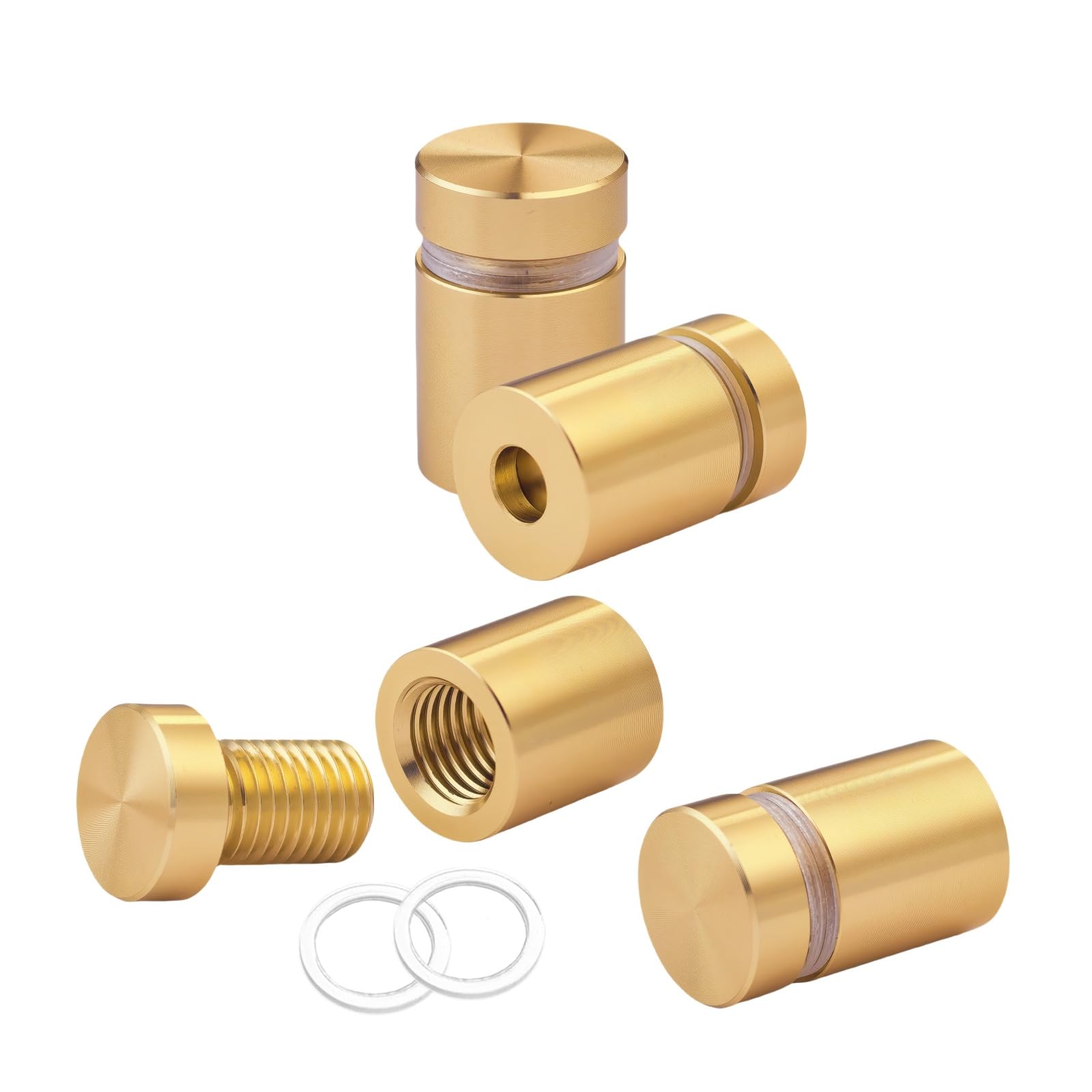 4 Pcs Aluminum Standoff Fixings - Image 2