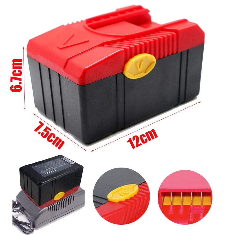 Batteria di ricambio compatibile agli ioni di litio da 18 V, 4000 mAh, 72 Wh, per Snap on CTB6187 CTB6185 CTB4187 CTB4185 CTC620 CTCF420