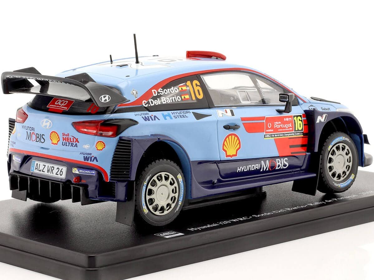 2018 Hyundai i20 WRC Nº16 Dani Sordo/del Barrio Rallye Portugal 1:24 Editorial Salvat RAL05