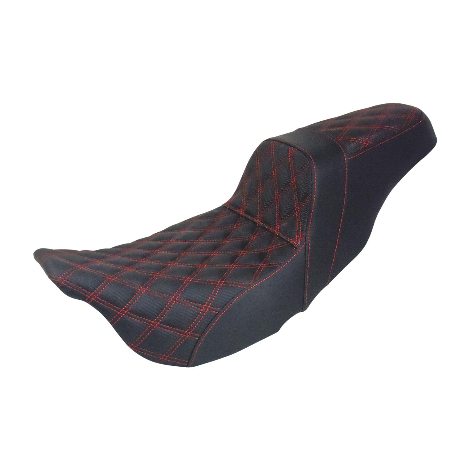 Asiento De Dos Plazas para Motocicleta, Acolchado Delantero Y Trasero para Pasajero, Adecuado para Touring Street Glide FLTRX FLHR 09-23 Asientos Motocicleta Pasajero
