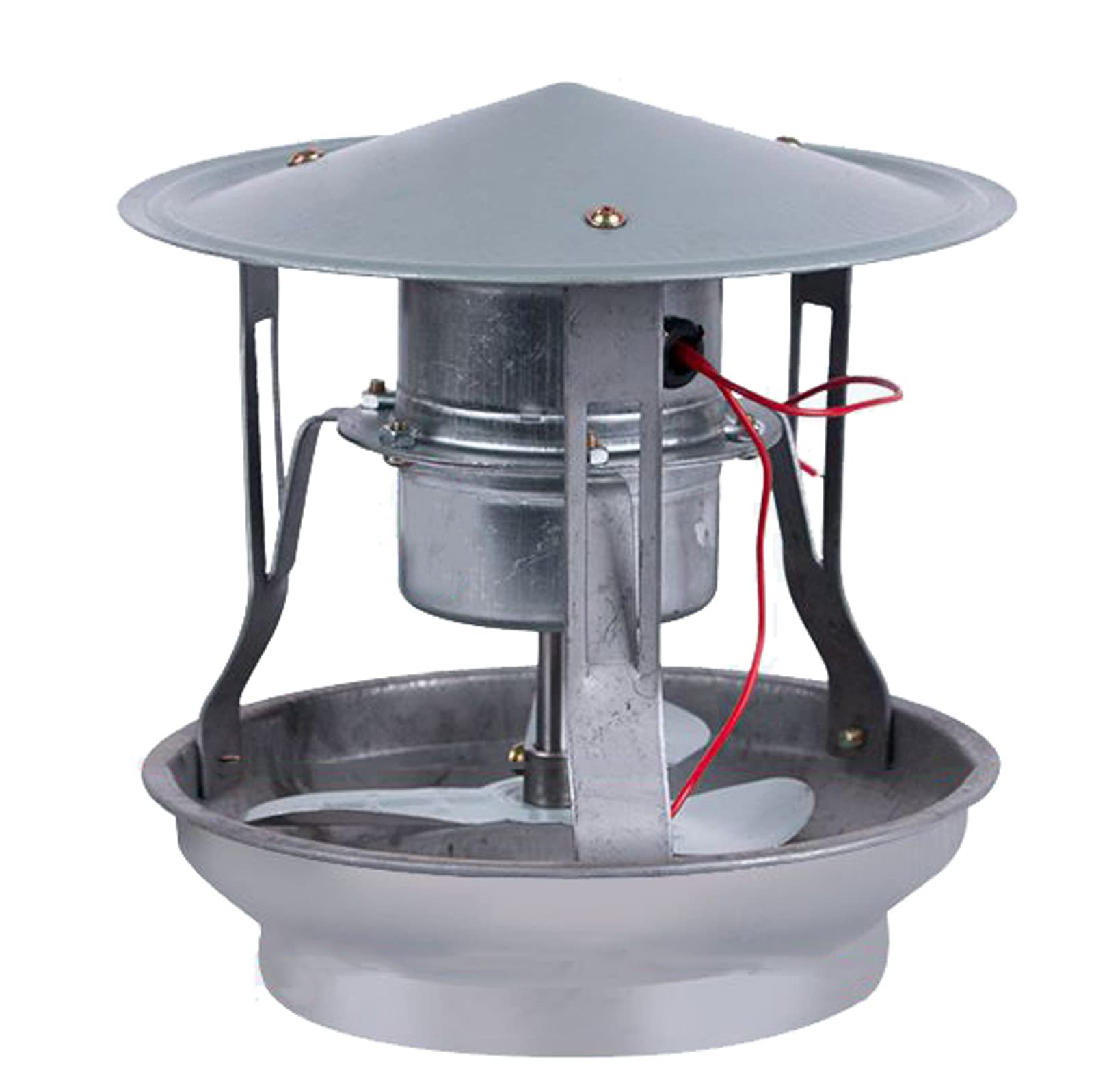 Ventilateur de cheminée 40W pour évacuation de fumée et tirage thermique optimal