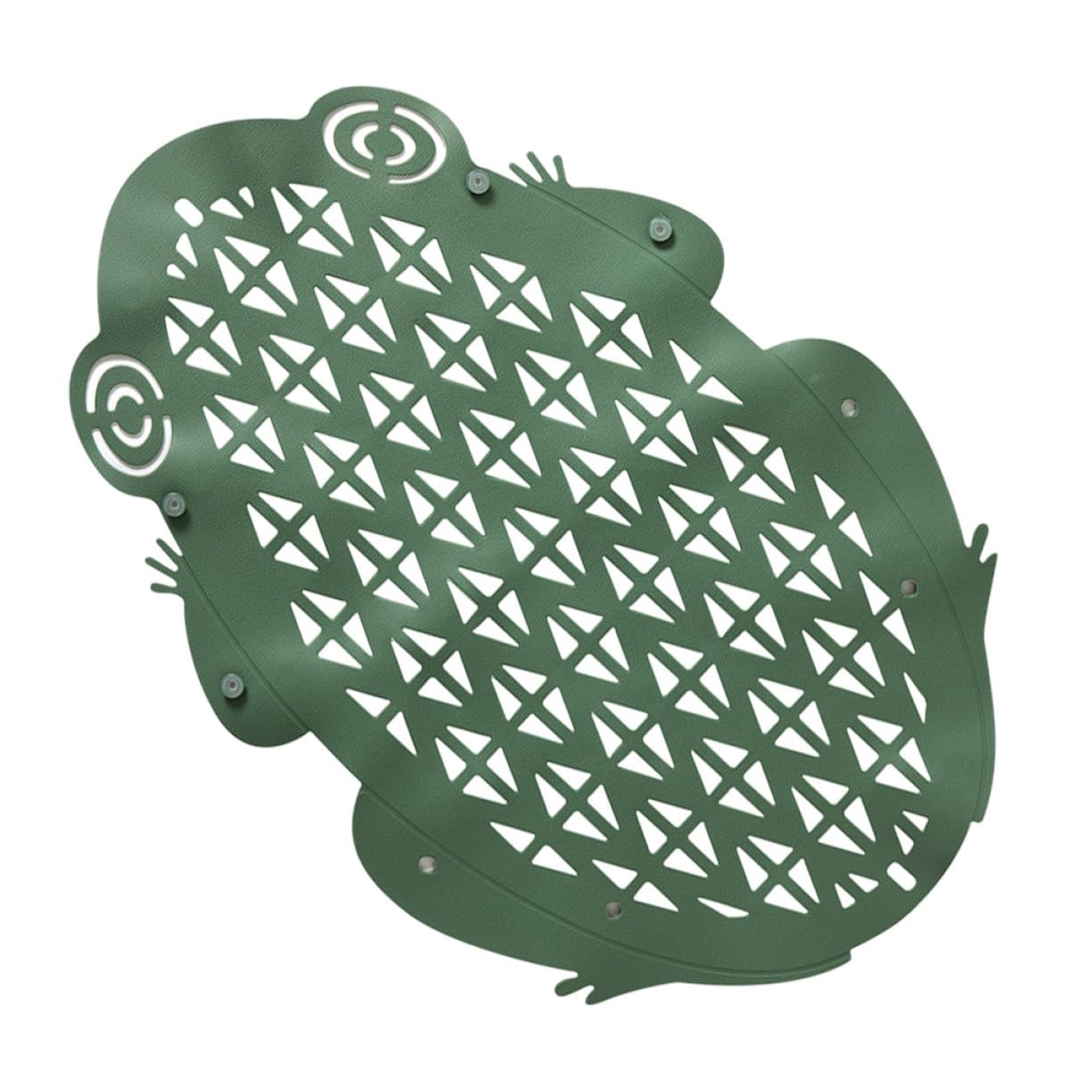 Alfombrilla de Bañera Antideslizante para Niños y Ñiño Verde PVC | Diseño Ventosas, Superficie Lisa y Tacto Cómodo, Uso en Baño, Formato Compacto para Bañera