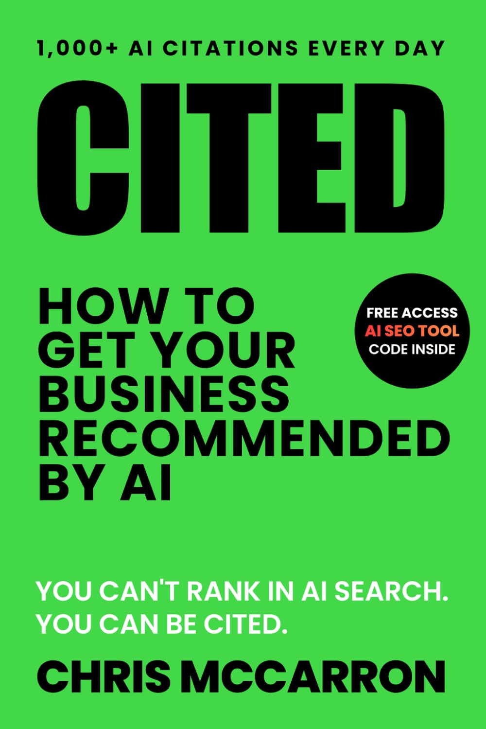 CITED: How to Get Your Business Recommended by ChatGPT, Perplexity, Gemini & Google AI Overviews