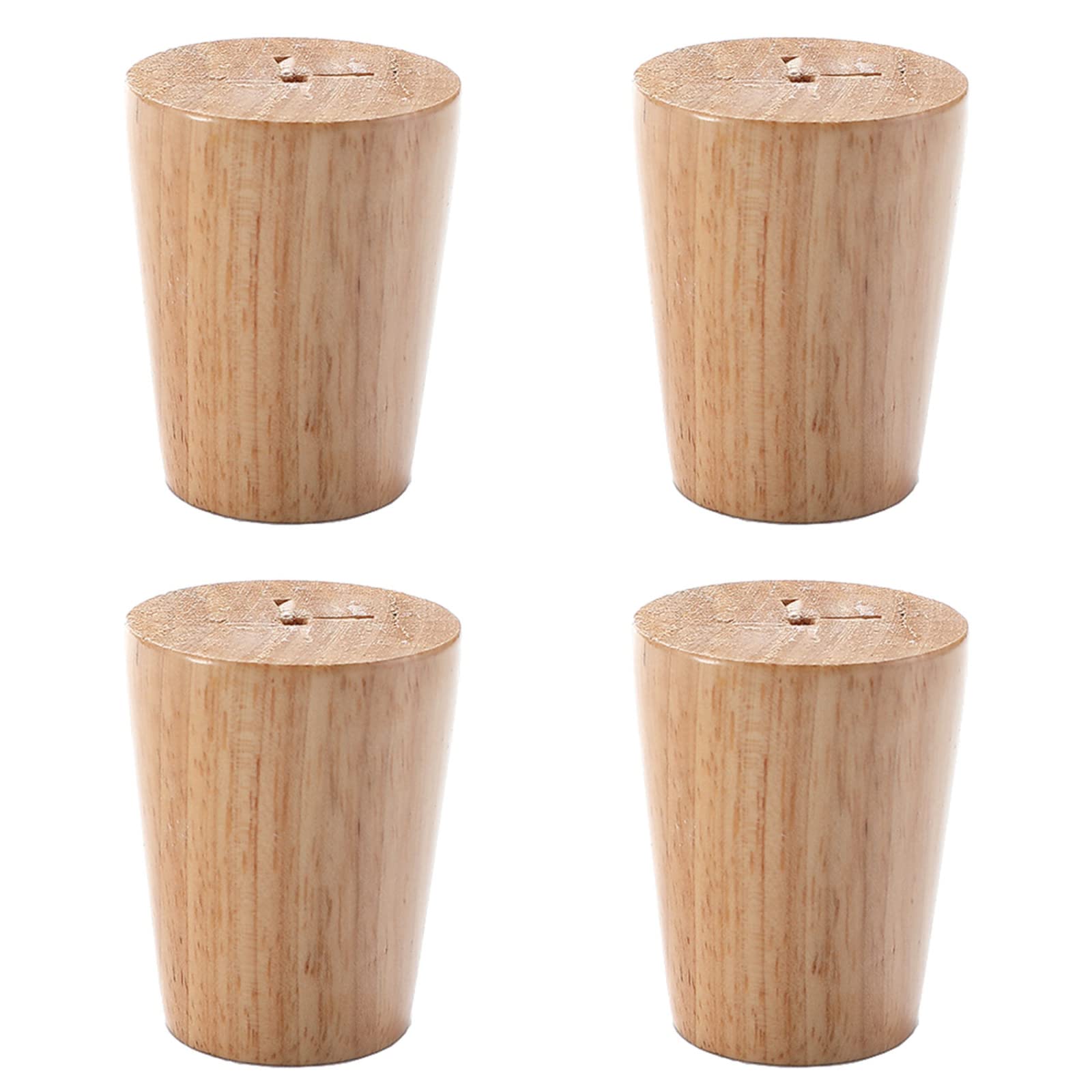 Patas para sofás de madera que solucionan la altura de camas y tocadores