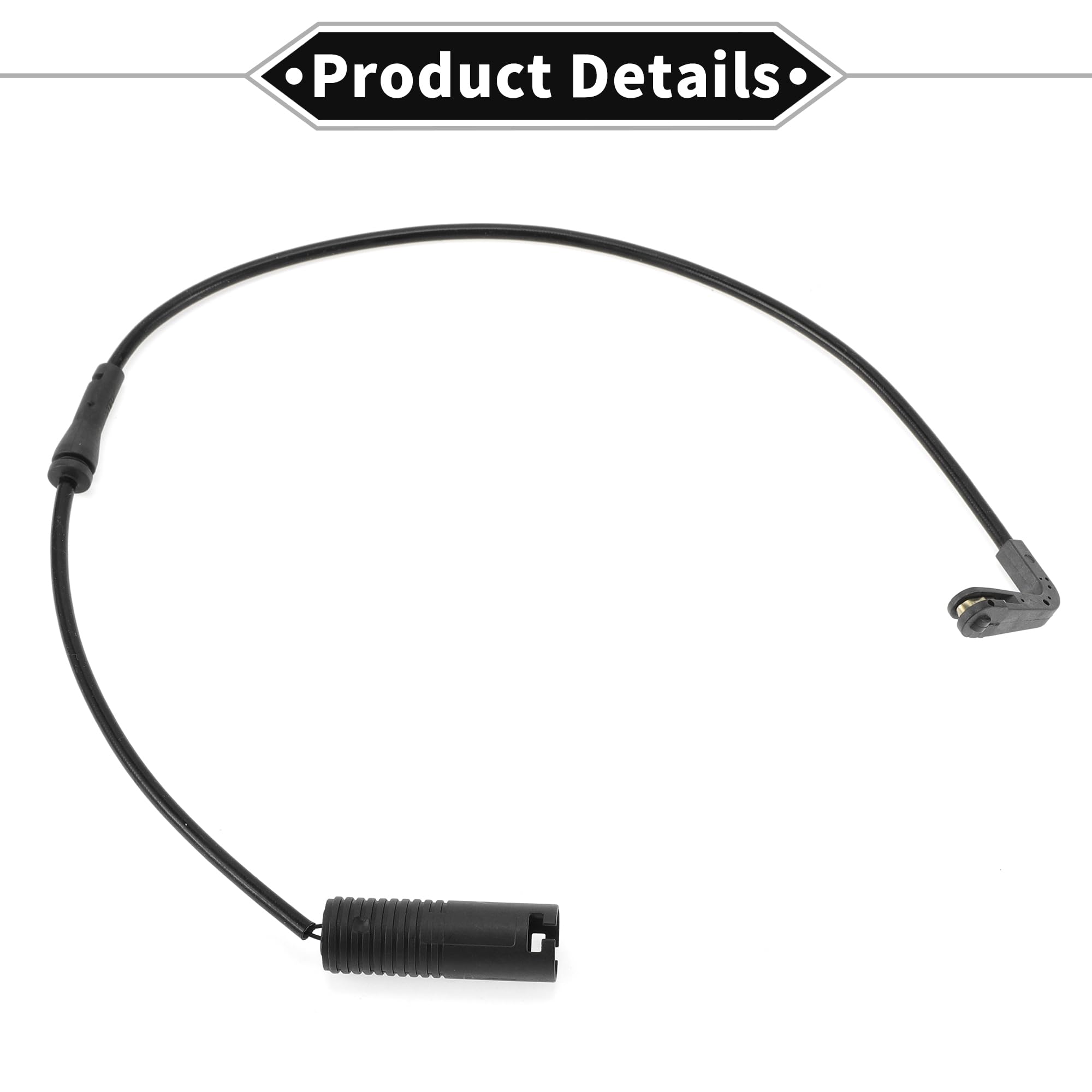 Sensor De Desgaste De Pastillas De Freno Para Bmw 5 E39 00-03 | Material: Tpu Caucho, Color: Negro, Posición: Traseras, Número Oe: 34351163066, 1 Pc