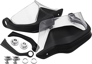 motorcycle hand guard For R1200GS R1250GS ADV F800GS F900XR Adv-en-t-ure S1000XR R GS LC Motorcycle Handguard Shield Hand Guard Protector (Color : Black)