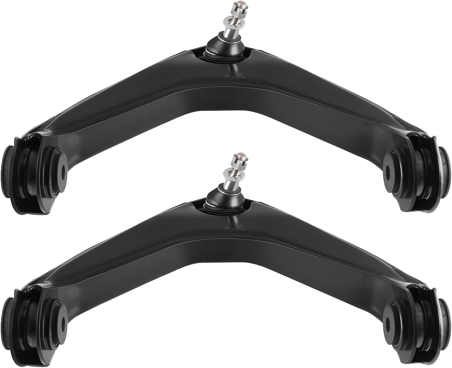 Front Front Upper Control Arms w/Ball Joint Fit for Chevy Suburban 2500 6.0L 2000-2012 for Chevy Silverado 3500 HD 6.0L 2007-2010 for GMC Sierra 2500 6.0L 1999-2004, K620054 Suspension Kit (2Pcs)