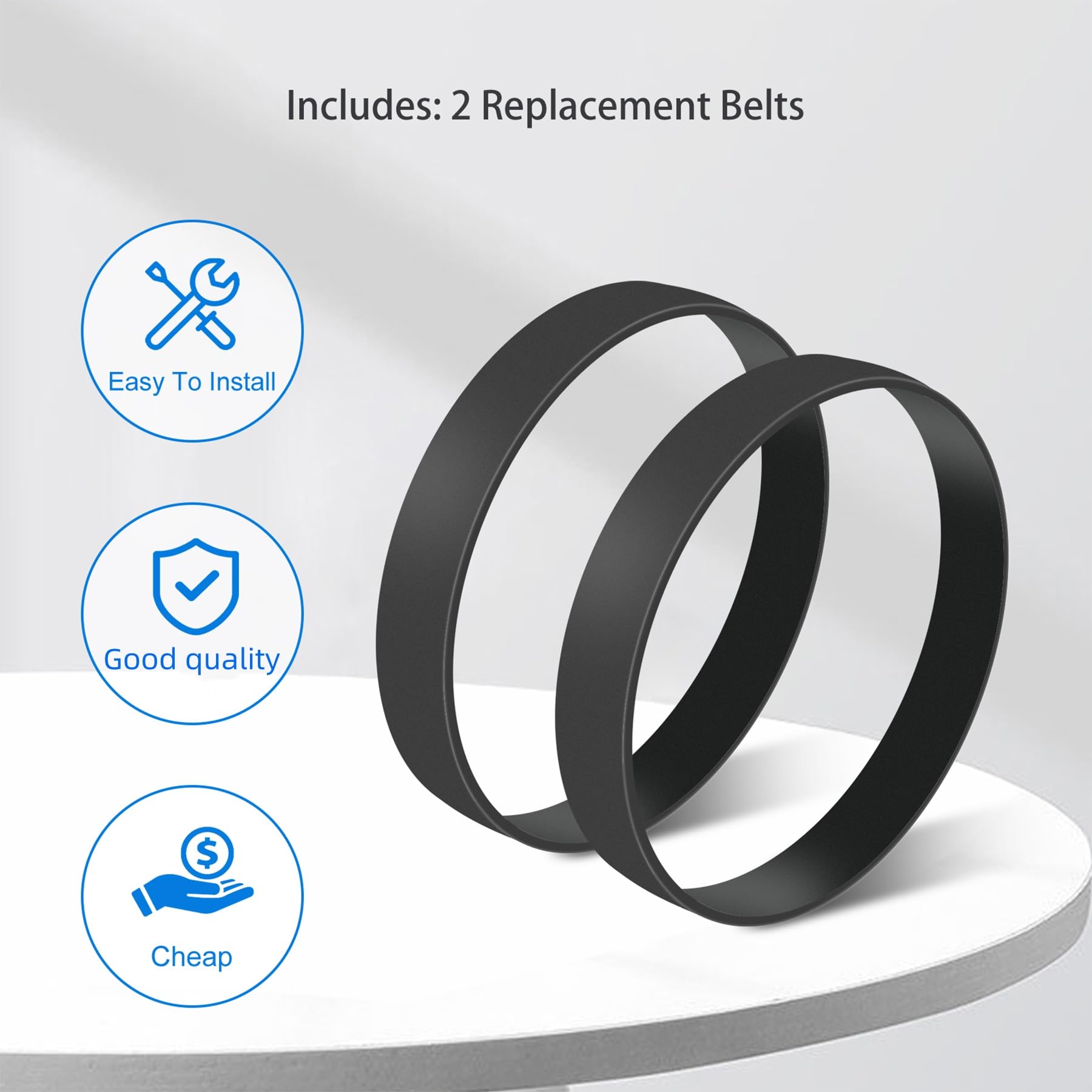 Eureka PowerSpeed Belt Replacement - Pack of 2 -5