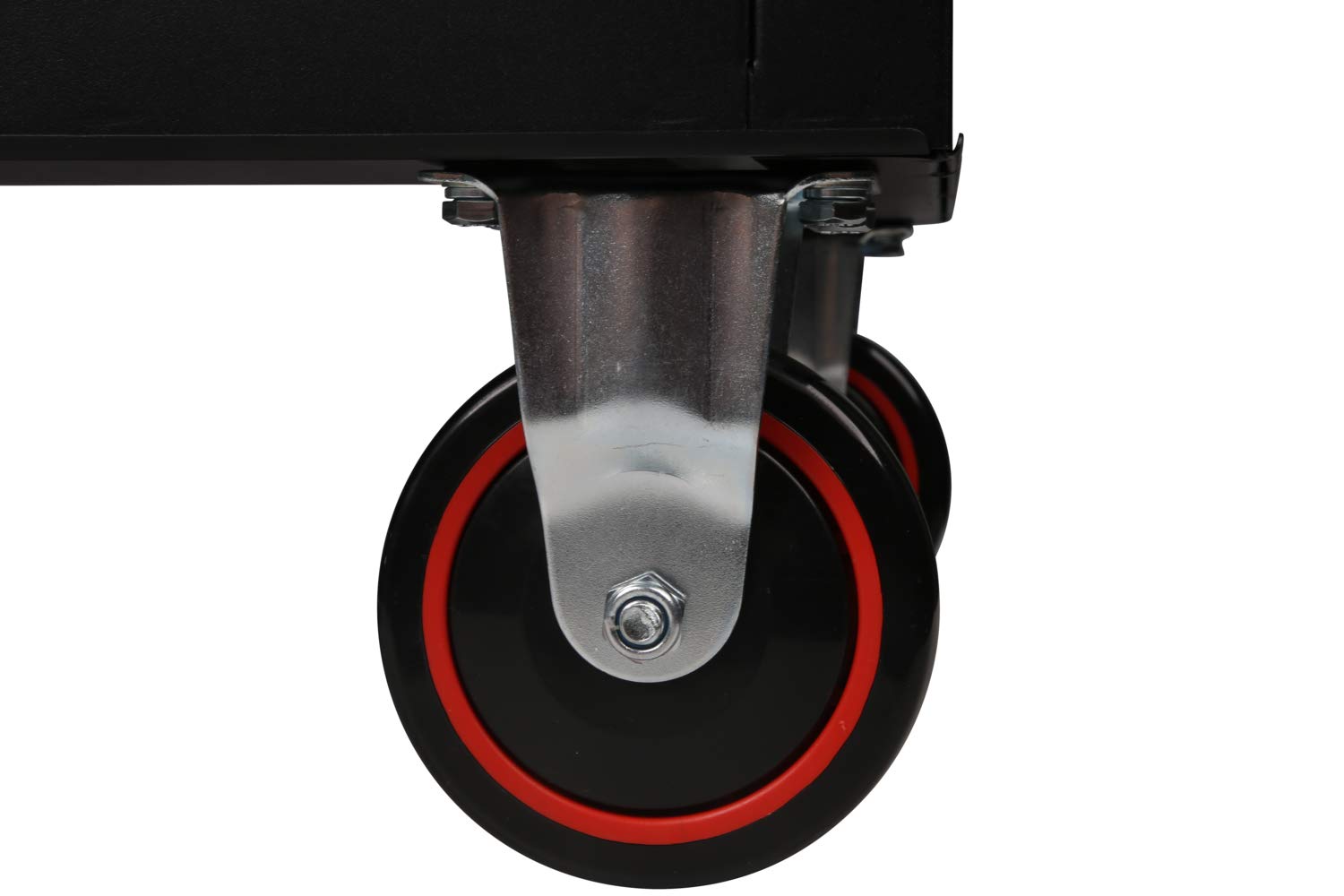 KS Tools 897.0007 Carro de taller ECOline NEGRO/ROJO con 7 cajones