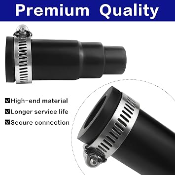 食器洗い機用排水ホースアダプター2セット。Insinkeratorのゴミ処理用。食器洗い機用ホースコネクターには、インレットコネクター2個、クランプ2個、スプリングクランプ6個が含まれます。