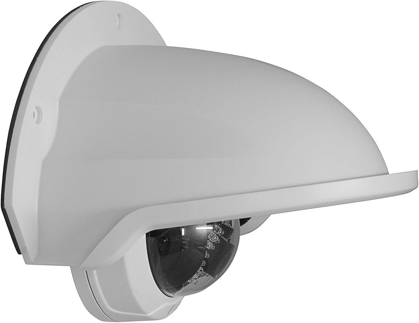 🛒 Crazy Deals SDS DS-1250ZJ Universal Sun Rain Shade Camera Cover Shield for Outdoor Camera (10 Pack, White)