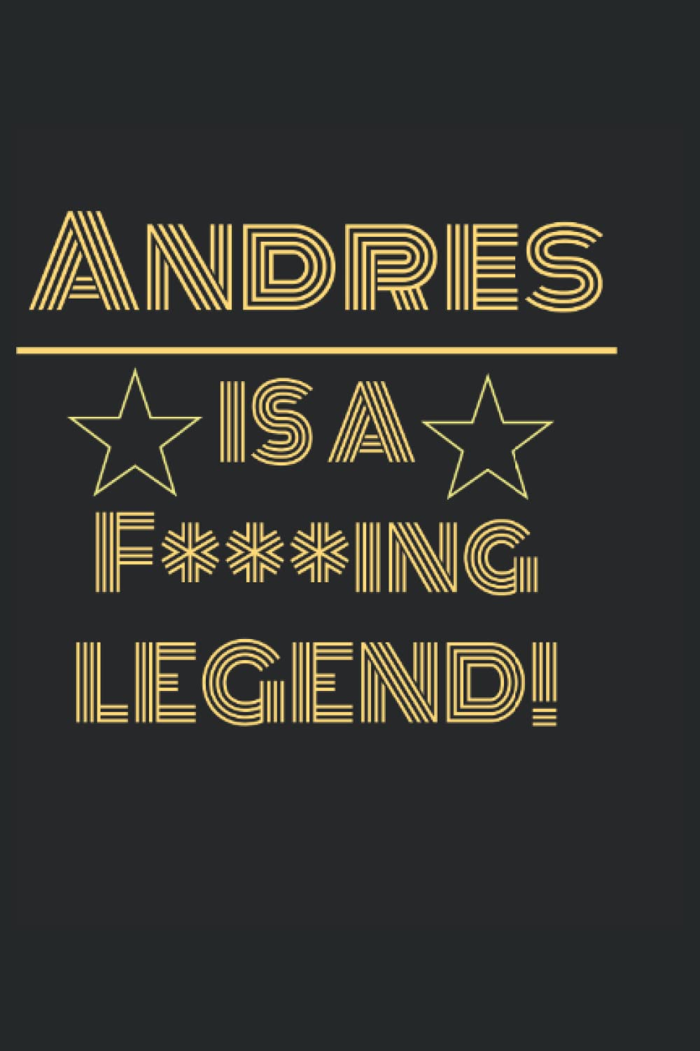 Andres Notebook: Organizer | Planner | Journal | 120 Pages