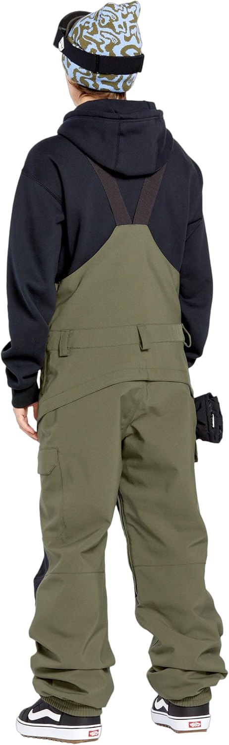 Volcom Women's Creston 3D Stretch Relaxed Fit Snowboard Bib Overall