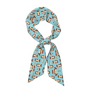 Headbands Head Band for Women Lady Cute Otter Fish Pattern Beauty Skinny Skinny Scarf Sports Athletic Spa Sweat