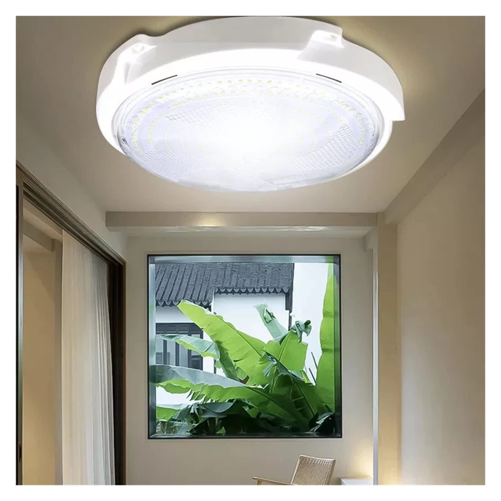 Lampy Solarne Zewnątrz, 200 watowe lampy słoneczne Indoor & Outdoor Home Solar Lampa sufitowa Pilot Lampa słoneczna Garden Yard Patio Solar Wisiorek Światła,Do ogrodu, ulicy, werandy(Wit)