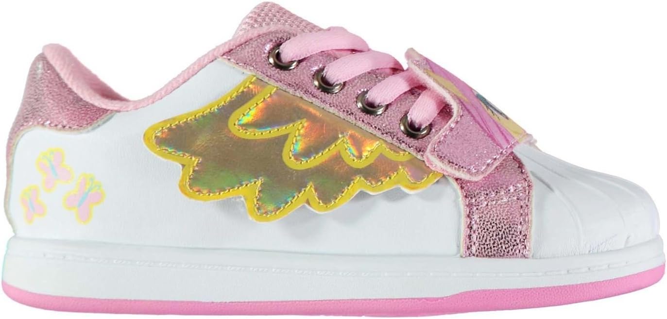 My Little Pony Trainers Infants White/Pink Sneakers Trainer Shoes Footwear (UK C9) (EU27)