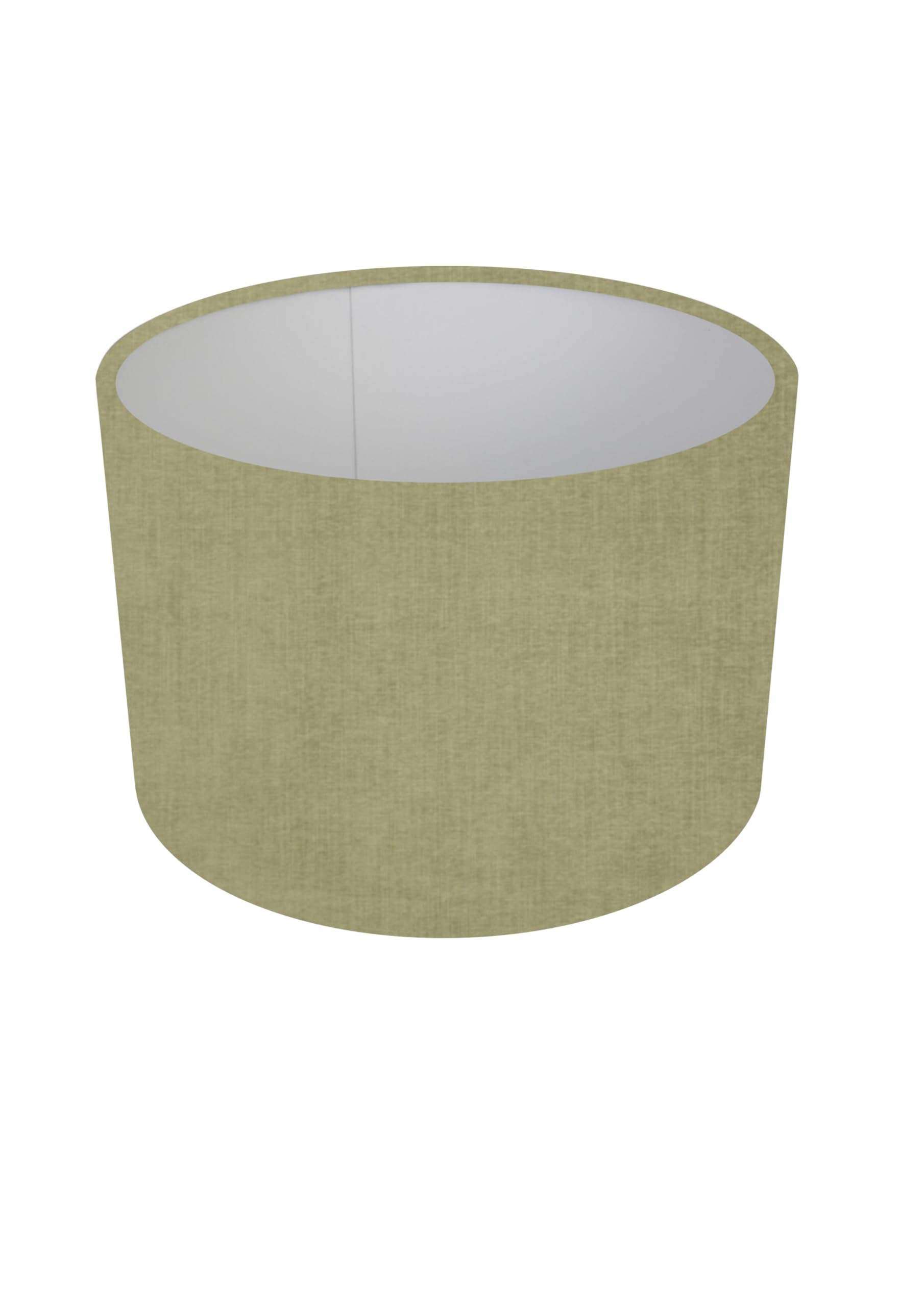 Kushade Pistachio Green Handmade Oslo Drum Lampshade Table Lamp/Floor Lamp, Ceiling Pendant (Diameter 8" (20Cm))
