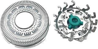 3 cabezales de repuesto SH90 compatibles con Philips Series S9000 S9090 S9031 S9111 S9531 S9551 S9711 S9712 S9721 S9731 S9733 S9800