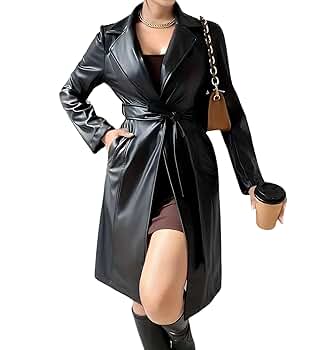 ÉPINE leather lady jacket black Women's Black Leather Moto Jacket, Asymmetric Zip Front