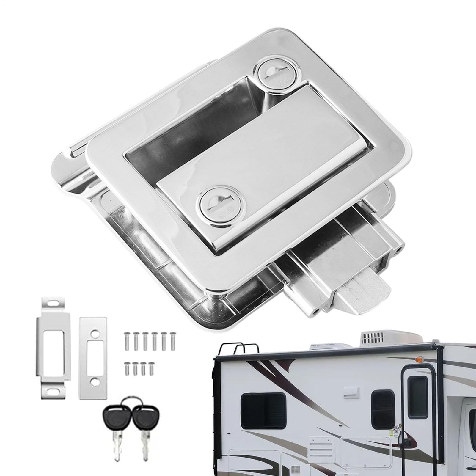 Serratura per Camper, Serratura per Porta Camper Antifurto Portatile | Campeggiatore per forniture da campeggio,