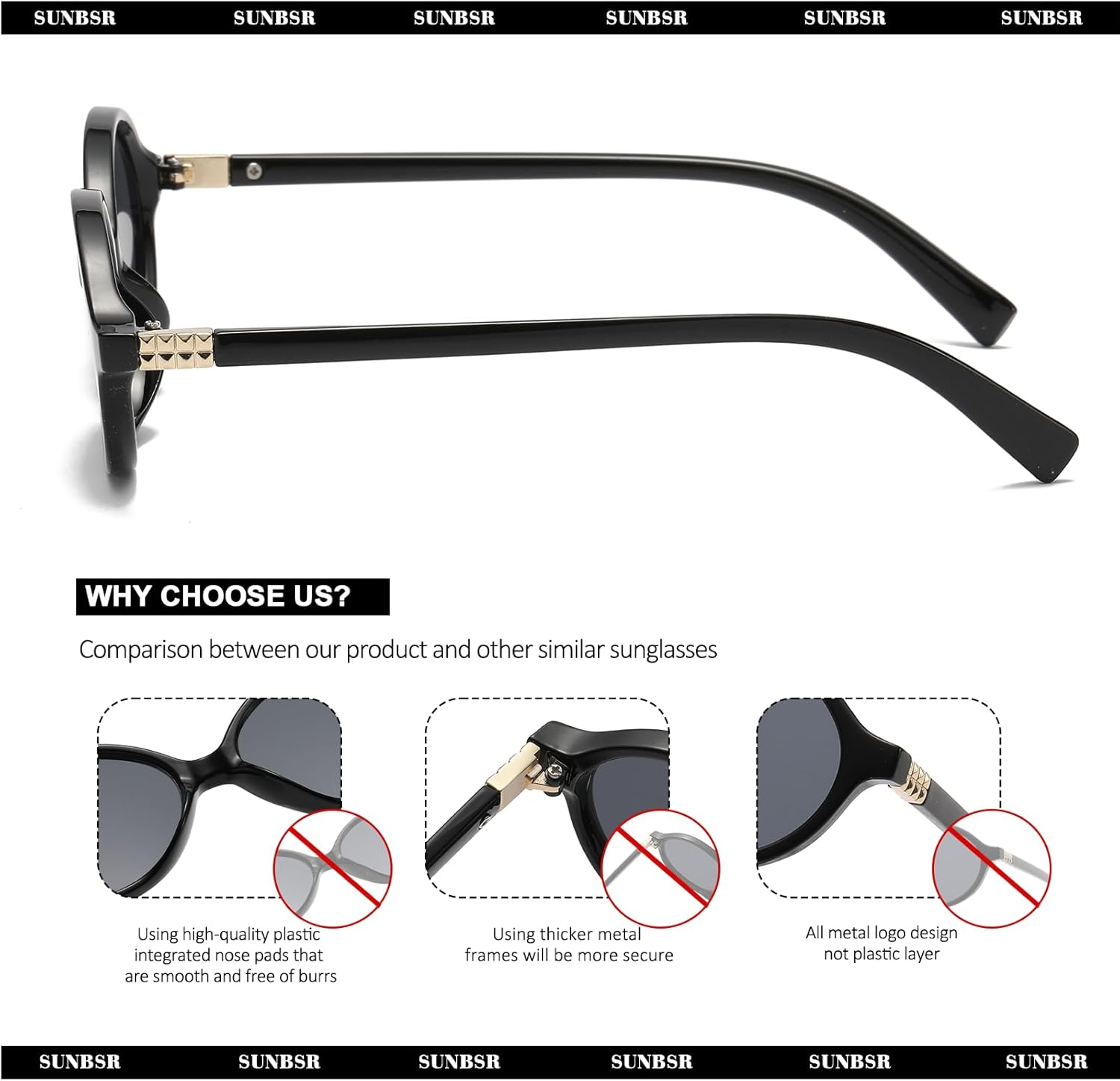 Retro Oval Sunglasses for Women Men Trendy Round Tortoise Sun Glasses 90s Vintage Shades - Image 6