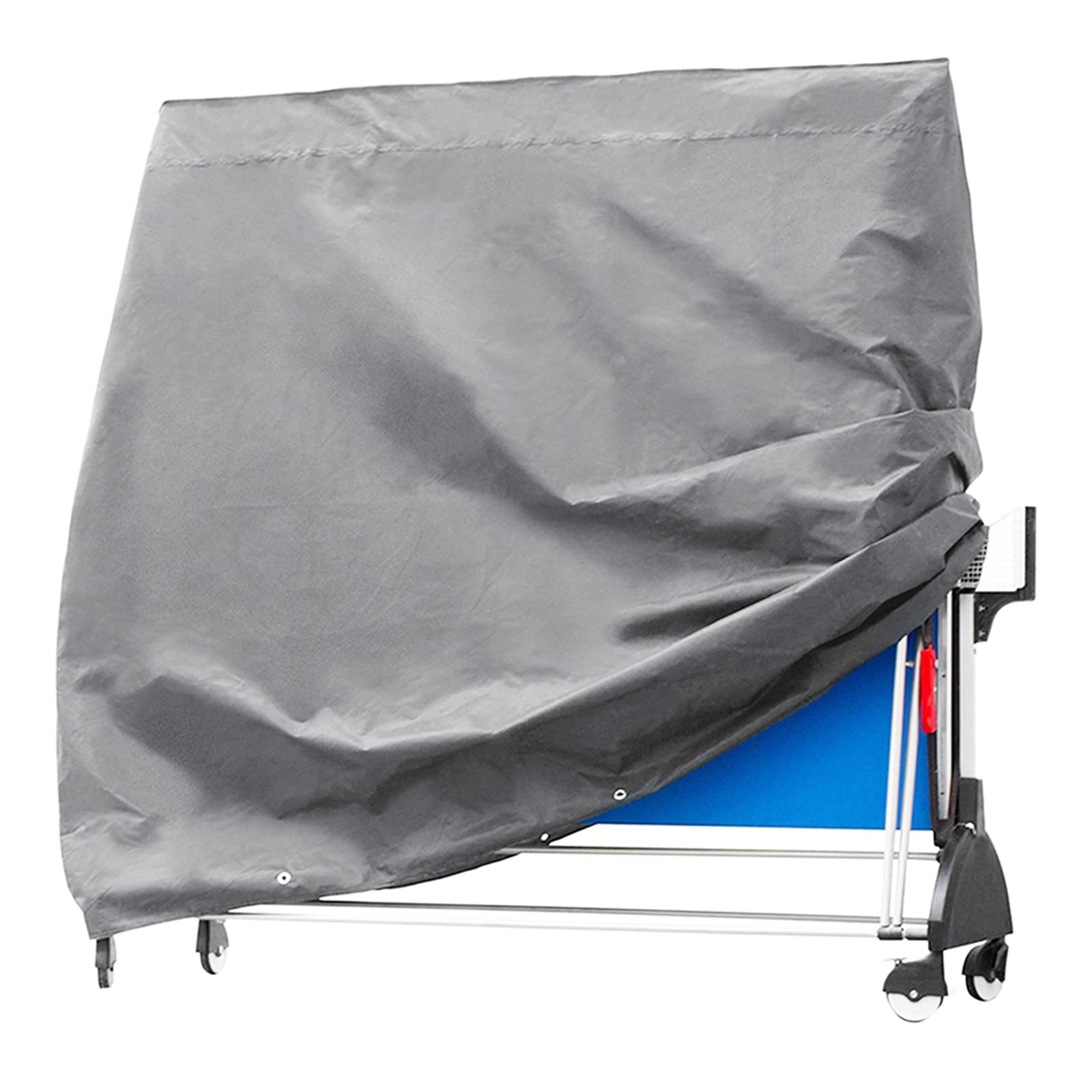 Copertura per Tavolo da Ping Pong Esterno Giardino Protettiva Impermeabile Cover Anti-UV Oxford Copertura Ping Pong Interno/Esterno 155 * 144 * 52cm