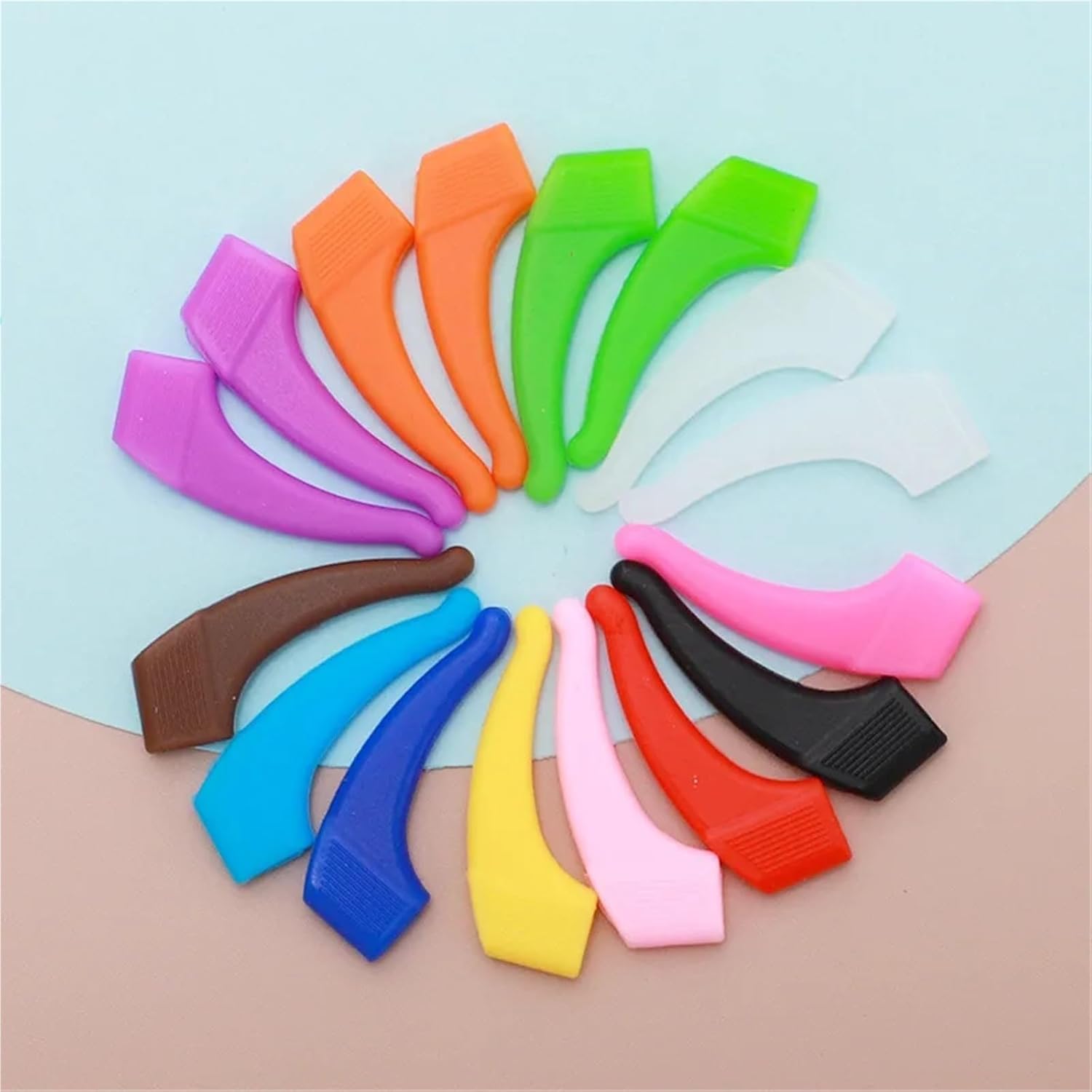 Anchor Glasses Grip Anchor Eyeglass Ear Grip 30Pairs Soft Silicone Anti-Slip Holder for Temple Accessories