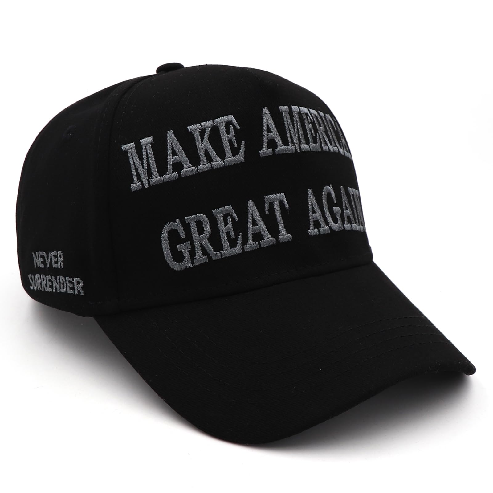 Trump Hat 45-47 MAGA Hat Make America Great Again Keep Donald Trump Slogan with USA Flag Embroidery Adjustable Baseball Cap