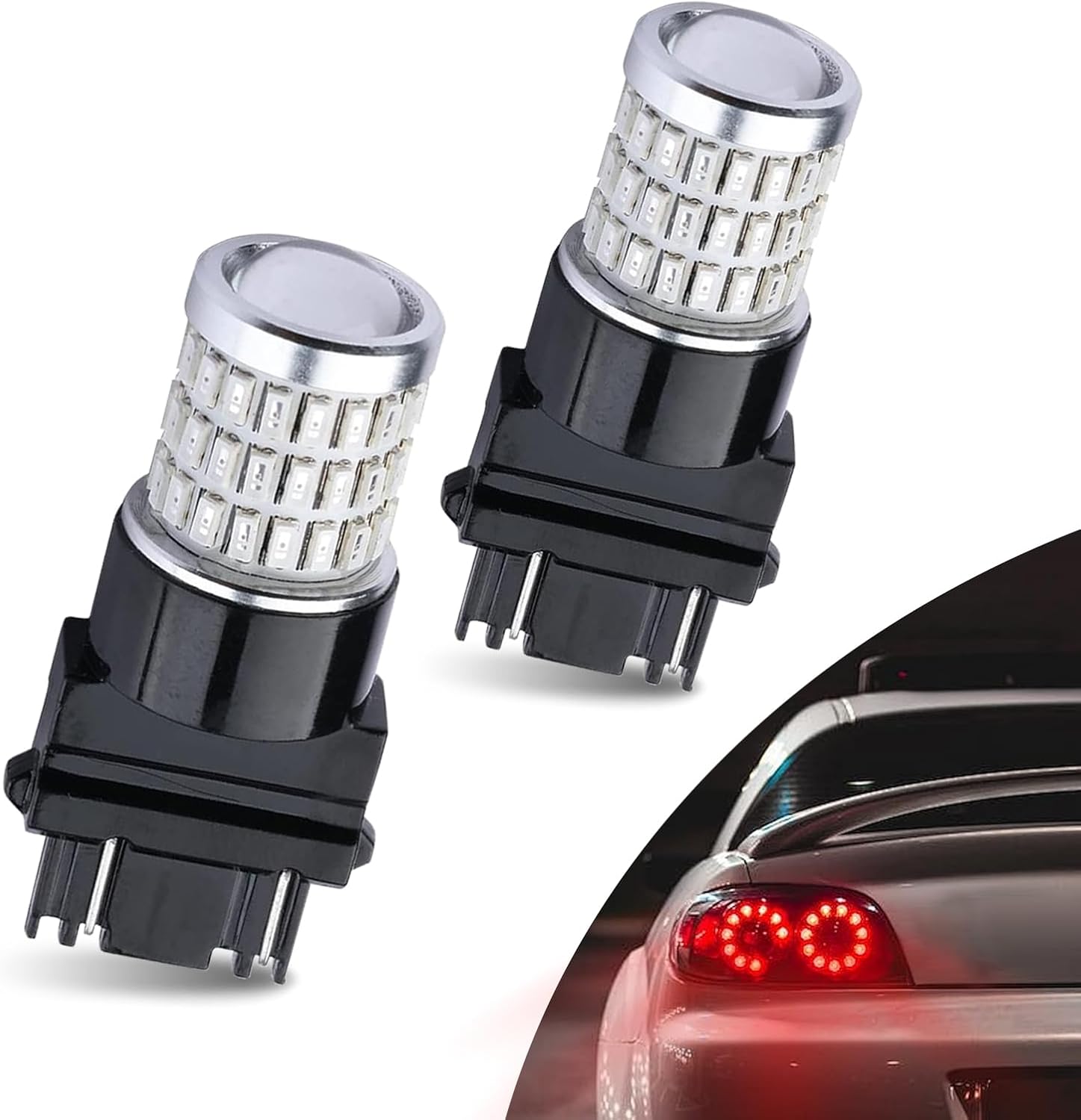 jokormo Pack2 Car LED Lights, 3157 Super Bright Brake