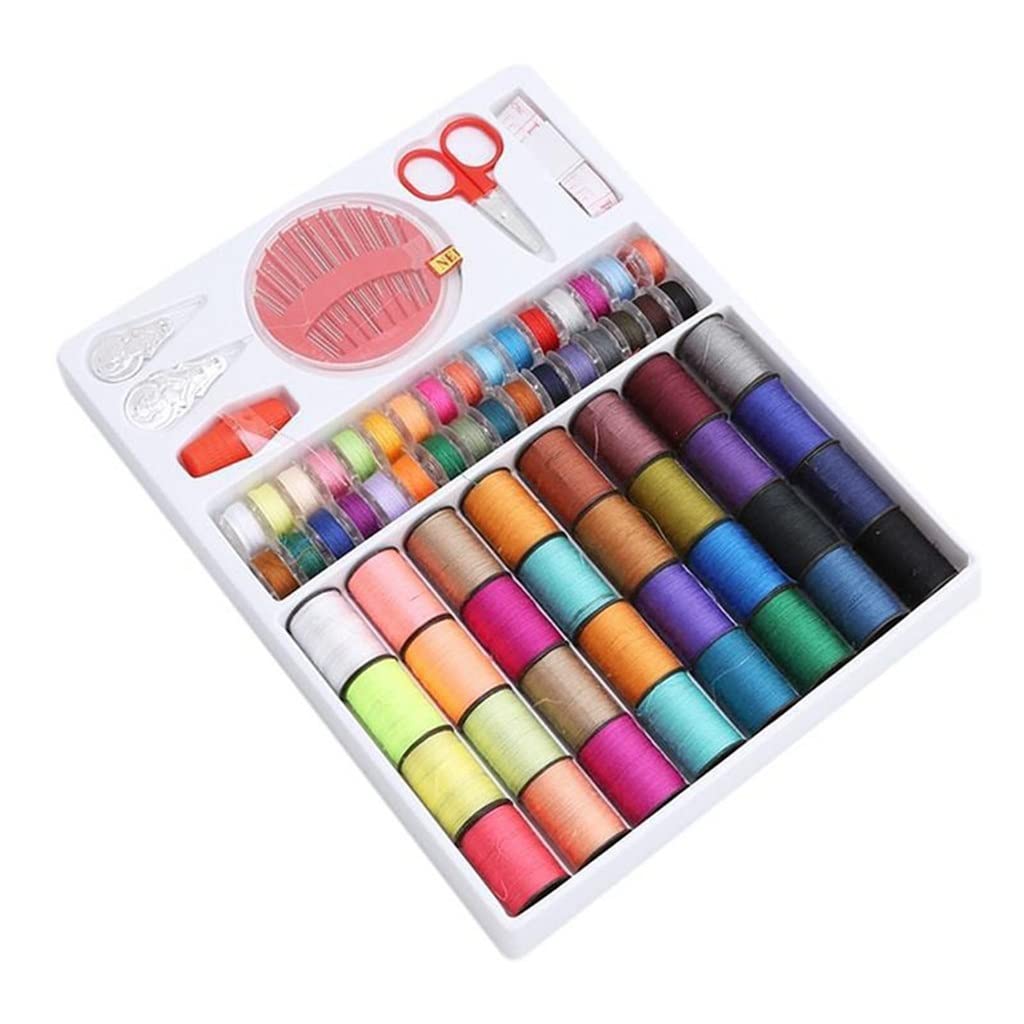 Nähsets Tragbares DIY-Multifunktions-Box-Set Handgemachtes Stricken Nähen Stickgarn Zubehör