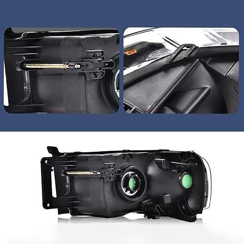 Vista 25 de PIT66 Conjunto de faros delanteros LED DRL BAR compatible con GMC Sierra 1999-2007 /Sierra 2500/99-06 GMC Yukon 1999-2004, accesorios de luces