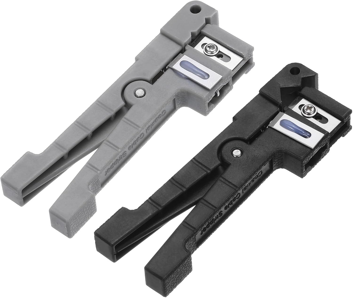 MECCANIXITY Cable Stripping Cutter Tool 45-162 & 45-165 Upgrade Cable Stripper Fiber Optic Cable Stripper Cutter Crimper 1 Set