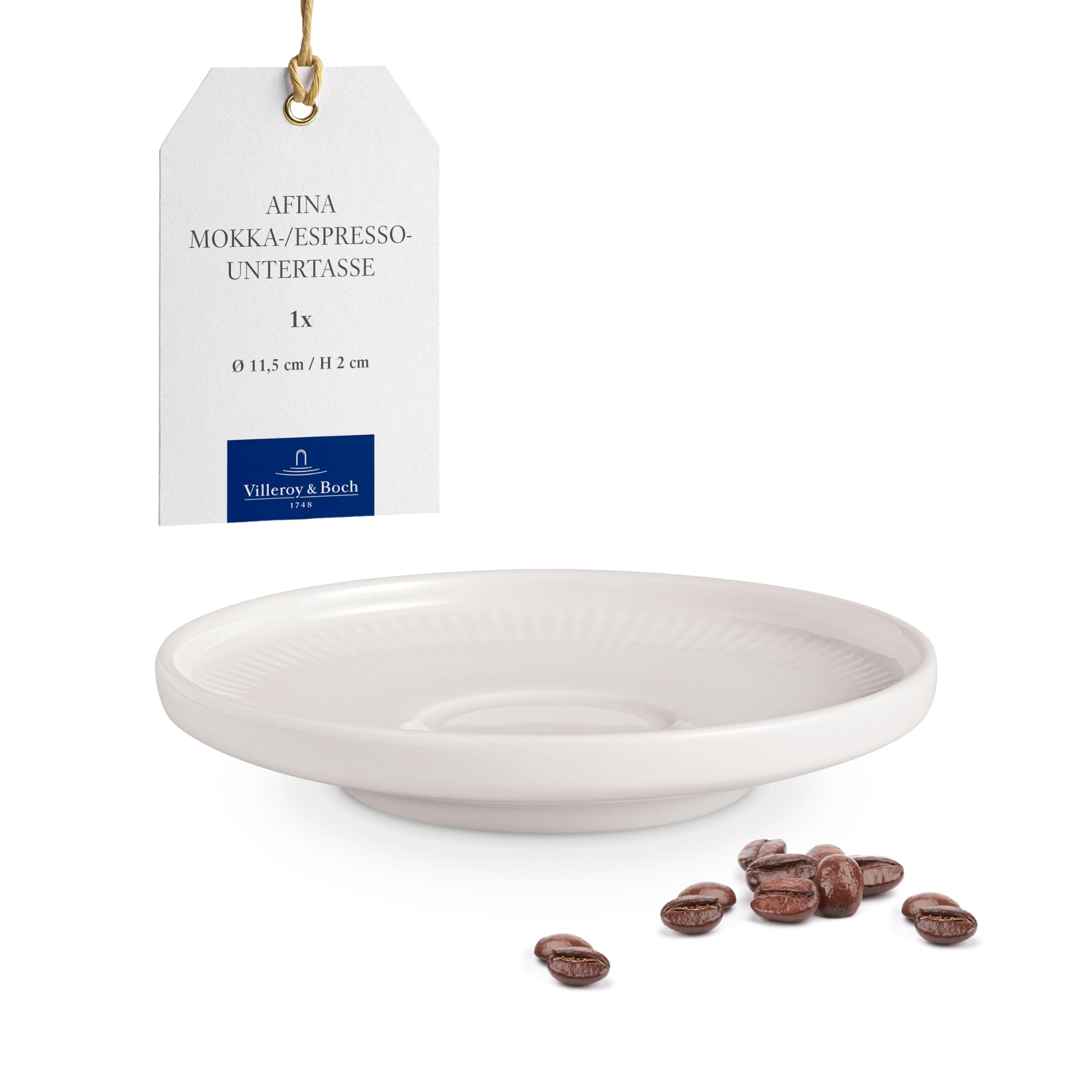 Villeroy & Boch Afina Saucer For Espresso Cup from B&Q