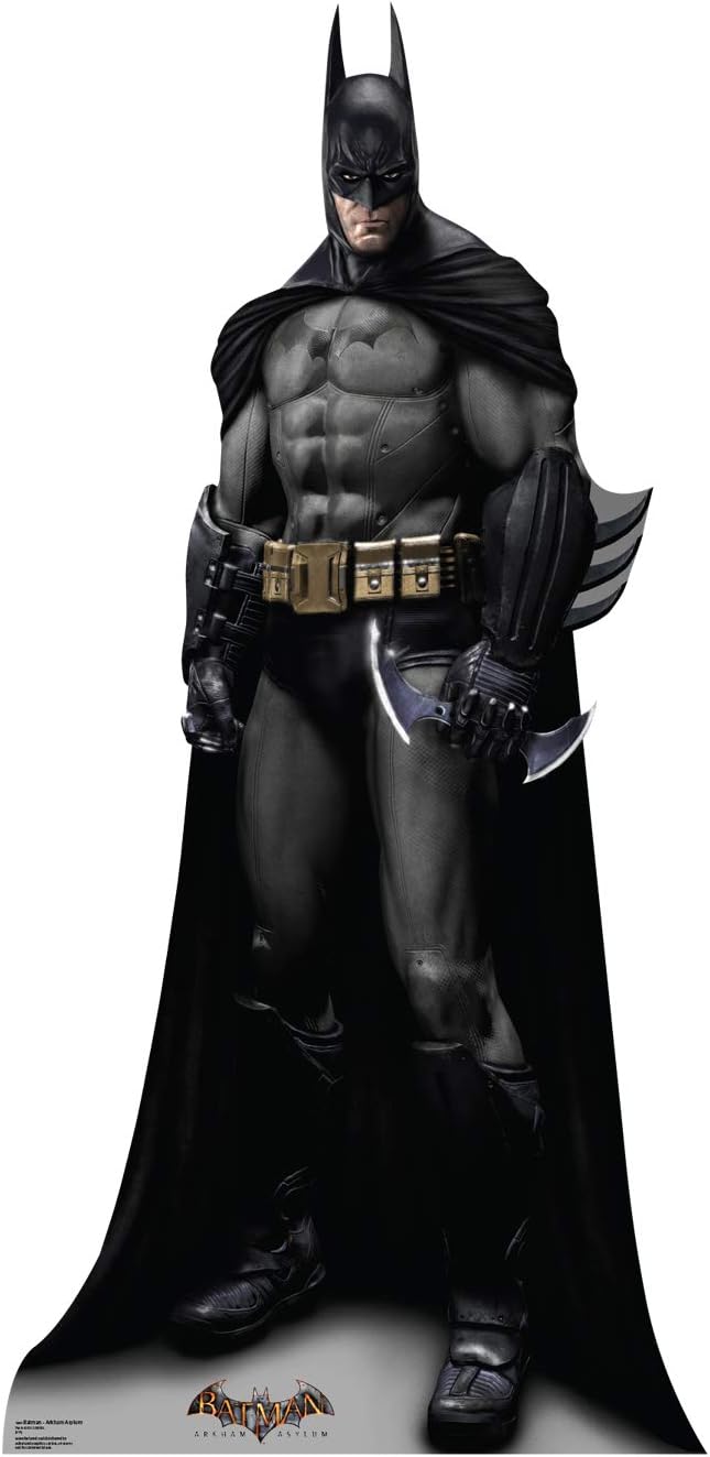 Batman Life Size Cardboard Cutout Standup - Batman: Arkham Asylum