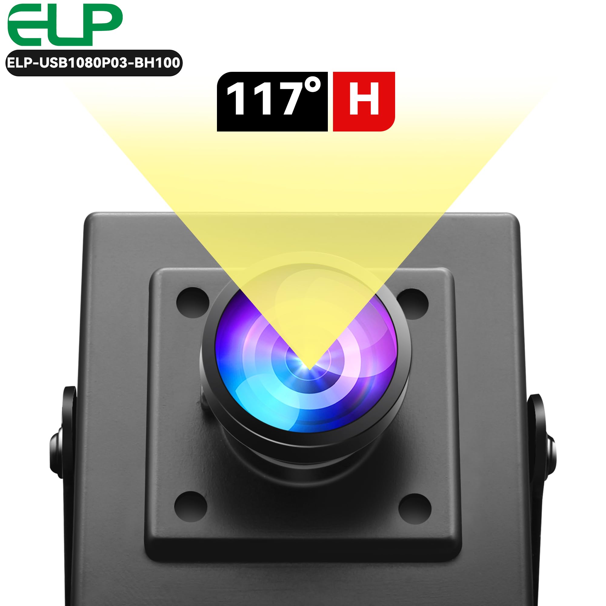 Amazon.co.jp: ELP 0.0001Lux低照度USBカメラ広角1080P H.264
