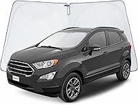 Vista 40 de CLIM ART Parasol para parabrisas para Toyota RAV4 2019-2025, parasol plegable de ajuste personalizado, protector solar del vehículo, cubierta