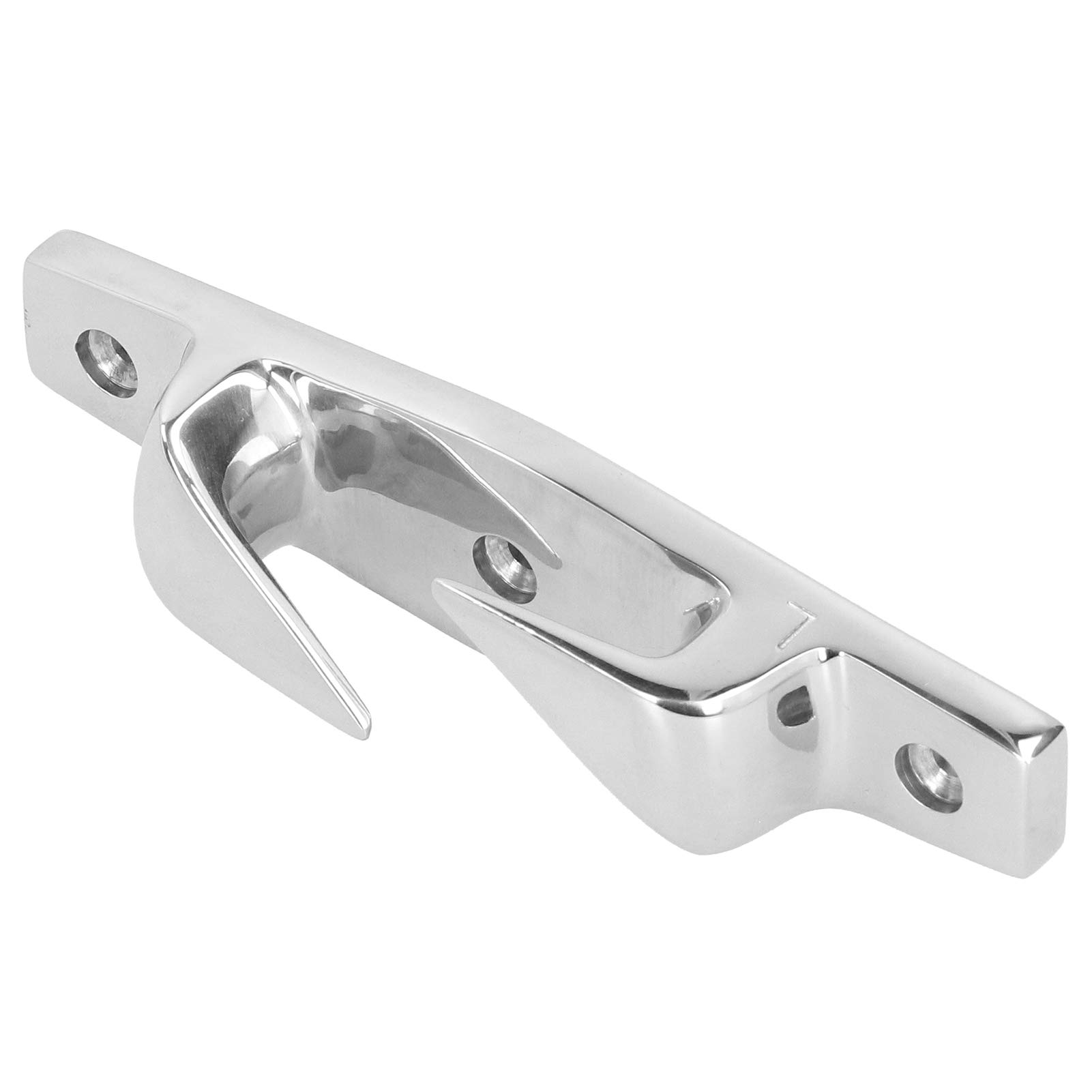 "2Pcs 6 Pouces D'Ancrage Des Crampons D'Amarrage Battre Droit Des Taquets D'Amarrage Droit Des Taquets De Bateau Fairlead Accessoires De Bateaux Marins En Acier Inoxydable Fairlead Creux"