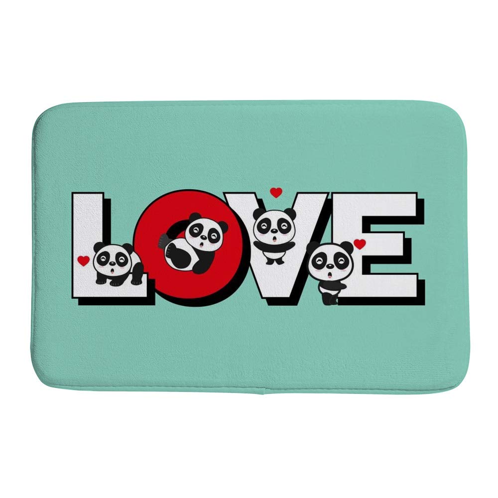 Tapis de sol panda antidérapant pour éviter les glissades