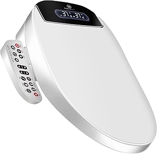 Zertifizierte Deutsche Qualität 1,3 : Dusch WC Aufsatz, Japanische Toilette, Bidet Toilettensitz, Bidet Toilet Seat, WC mit Duschfunktion, Beheizbarer Toilettensitz, mit Warmem Wasser und Trocknung