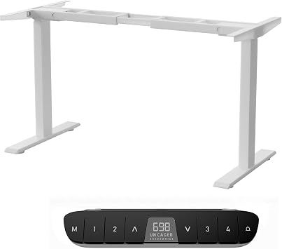 Rise Up Standing Desk Legs   Dual Motor Standing Desk Frame with Memory Electric Standing Desk Frame Height Adjustable Table Legs for Sit Stand Desk Base Electronic Rising Desk
