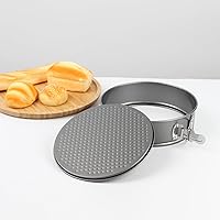 Vista 5 de Molde antiadherente antiadherente para tartas, moldes redondos antiadherentes a prueba de fugas, molde para hornear, molde redondo para hornear