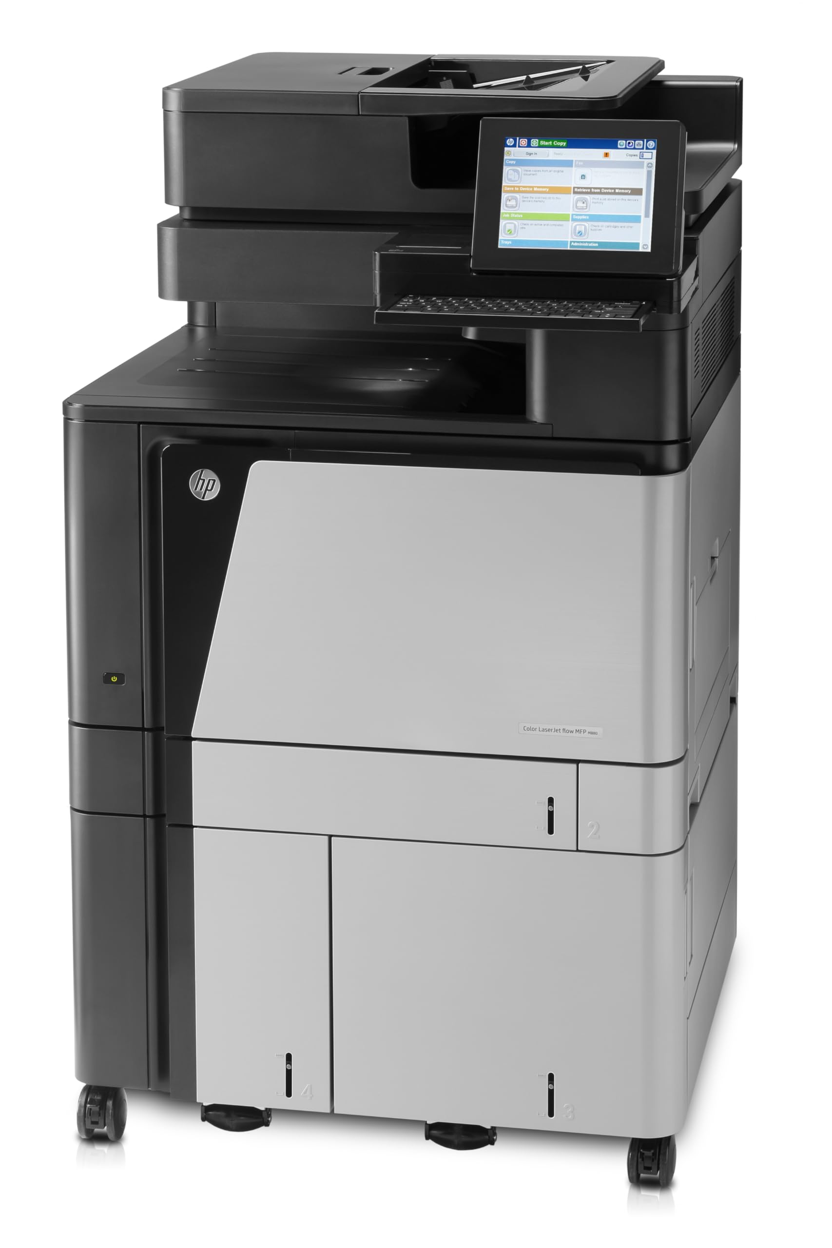 HP Color LaserJet MFP M880Z+/W Multifunzione Laser a a Colori, Funzione Stampa/Copia, Formati Supportati A3