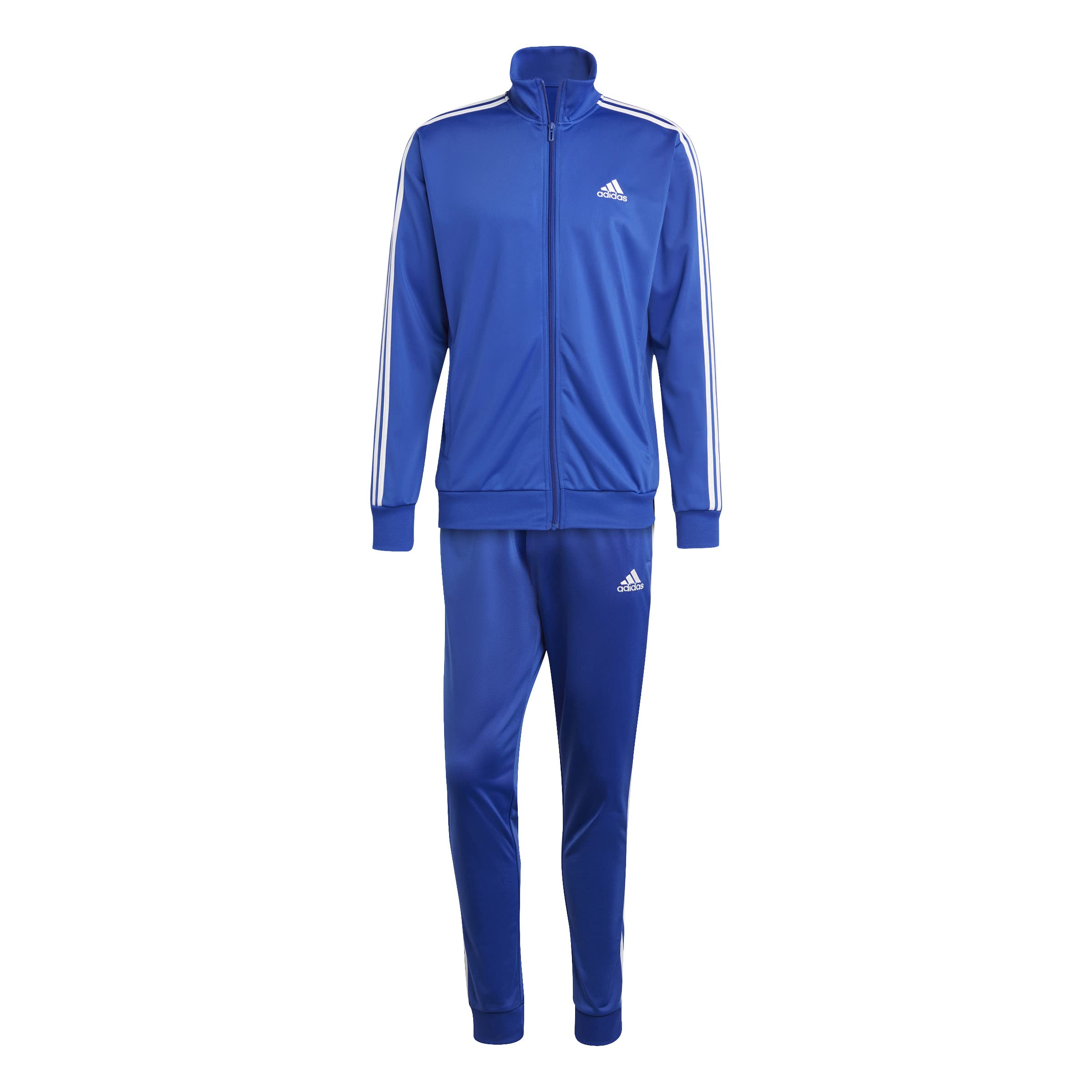 adidasMen's Basic 3-Stripes Tricot Tracksuit